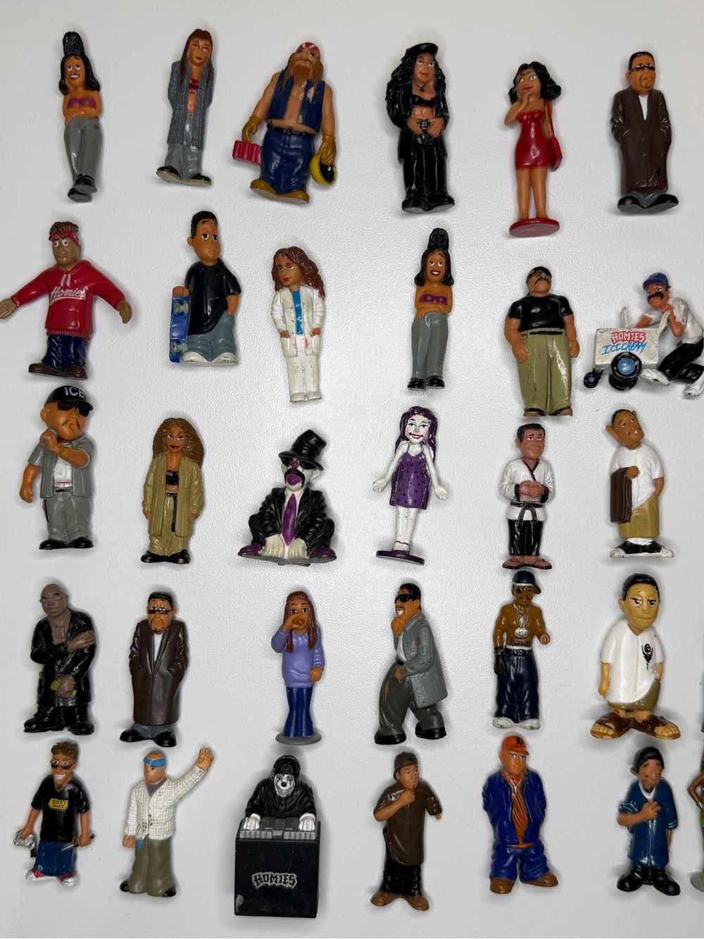 Homies Collectible Kids Toy Figurine Set - Assorted Multicolor